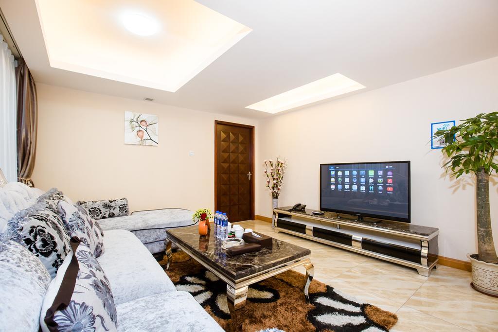 Yo Yo Apartment Zheng Jia Dong Fang Branch Guangzhou Kamer foto