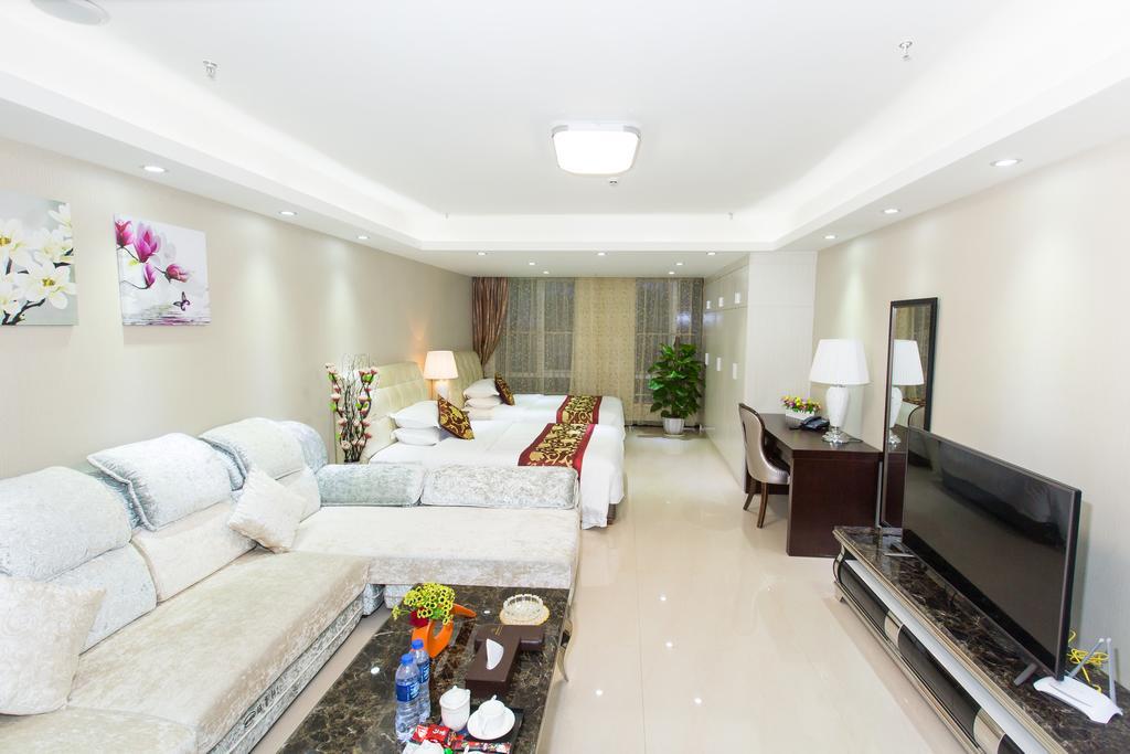 Yo Yo Apartment Zheng Jia Dong Fang Branch Guangzhou Kamer foto
