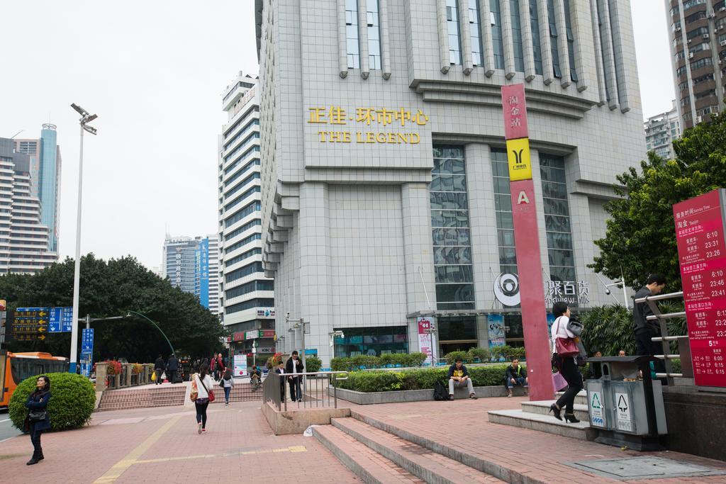 Yo Yo Apartment Zheng Jia Dong Fang Branch Guangzhou Buitenkant foto