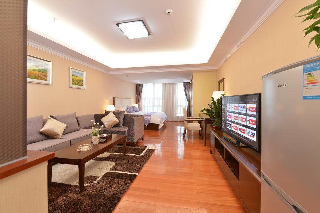 Yo Yo Apartment Zheng Jia Dong Fang Branch Guangzhou Kamer foto